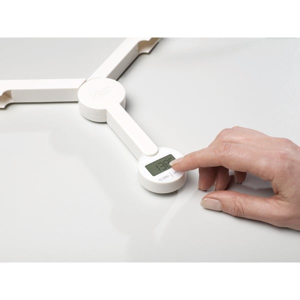 Bilancia da cucina digitale pieghevole TriScale White TriScale™ - Joseph Joseph-image-1