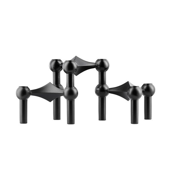 Portacandele in set in metallo 3 pz Nagel – STOFF Nagel