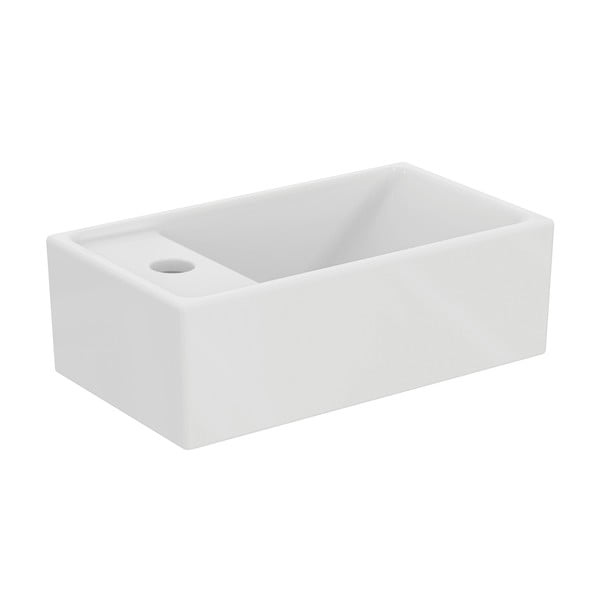 Lavabo bianco in ceramica 37x21 cm i.Life S - Ideal Standard-image-2