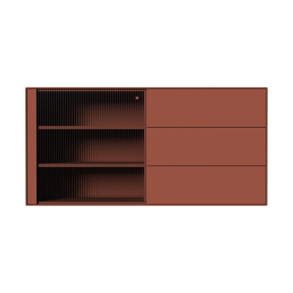 Cassettiera sospesa color mattone 120x59 cm Edge by Hammel - Hammel Furniture