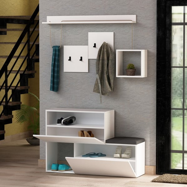 Set da corridoio bianco Holdon - Kalune Design-image-2