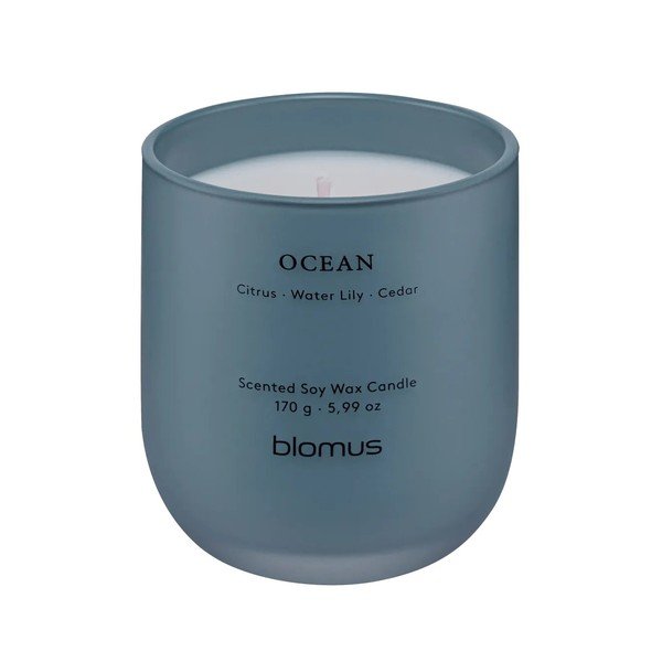 Candela in cera di soia profumata tempo di combustione 35 h Tuoksu Ocean – Blomus