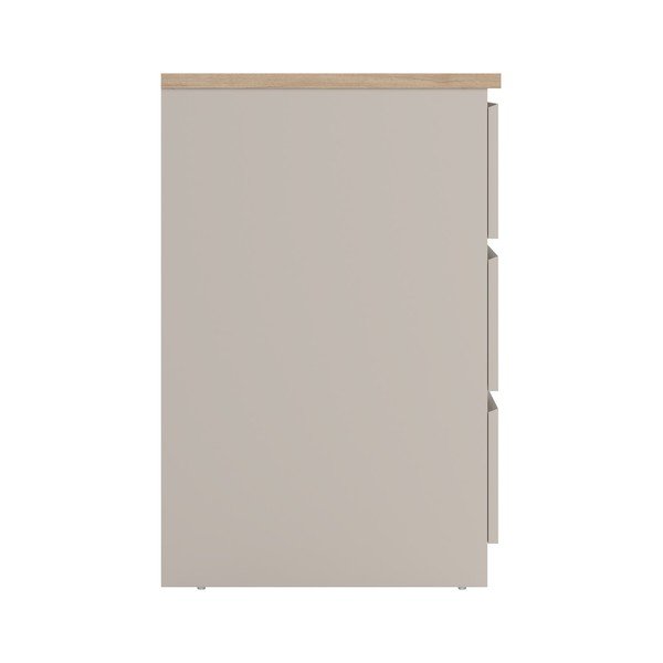 Credenza color crema 77x76x50 cm Naia – Tvilum-image-4