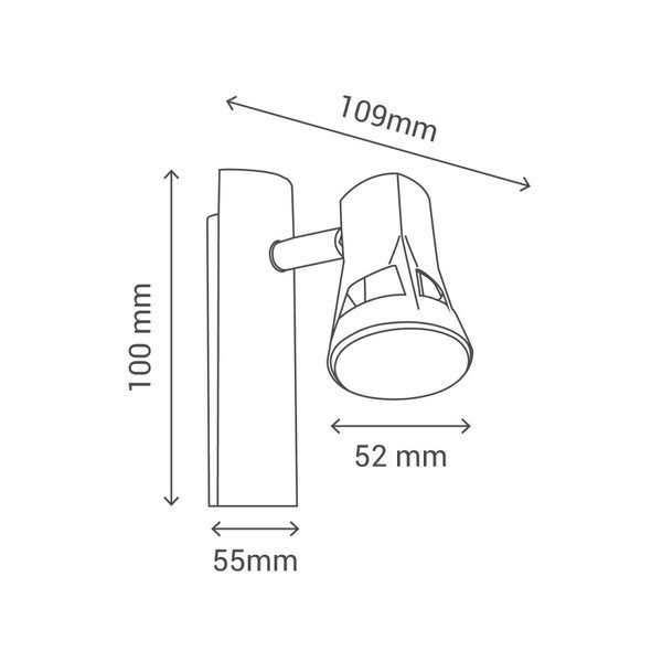 Lampada da parete Kody - SULION-image-1