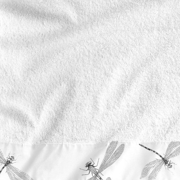 Set di 2 asciugamani in cotone Estuary - Blanc-image-1