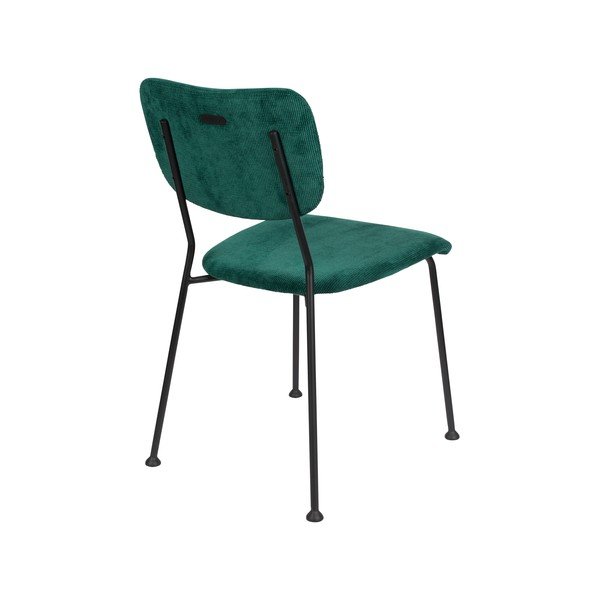 Sedie da pranzo verde scuro in un set di 2 Benson - Zuiver-image-4