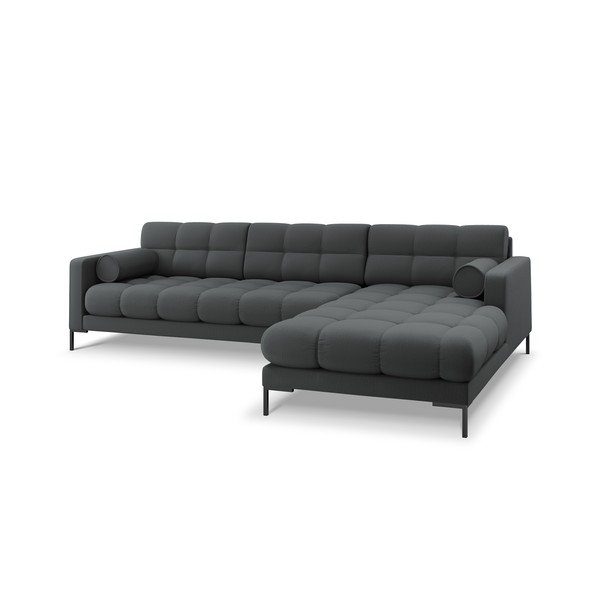 Divano angolare grigio scuro, angolo destro Bali - Cosmopolitan Design-image-3