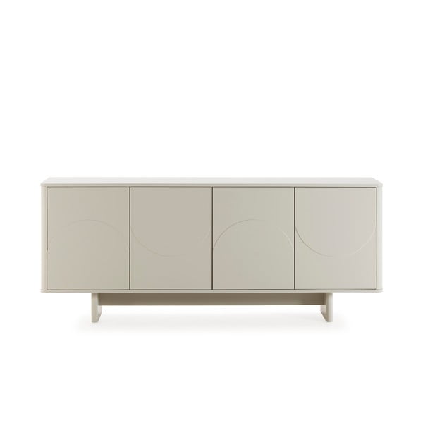 Cassettiera color crema 180x75x40 cm Solei – MOME