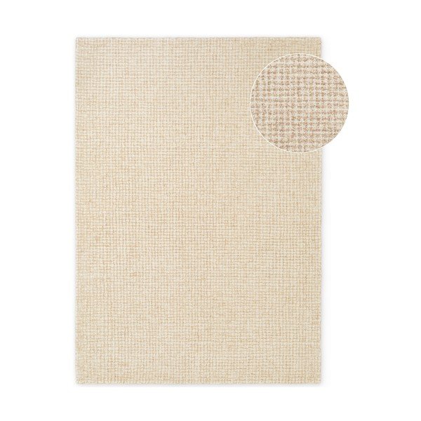 Tappeto di colore naturale in lana 120x170 cm Eloise – Hanse Home