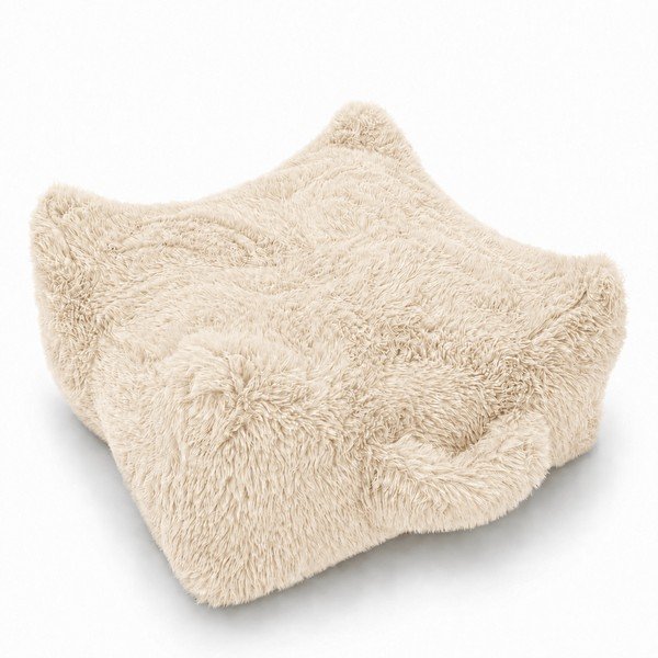 Pouf a sacco per bambini beige Mammoth – Meowbaby