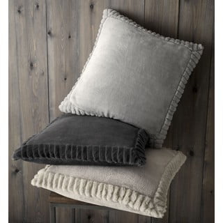 Cuscino decorativo 55x55 cm Velvet and Faux Fur - Catherine Lansfield