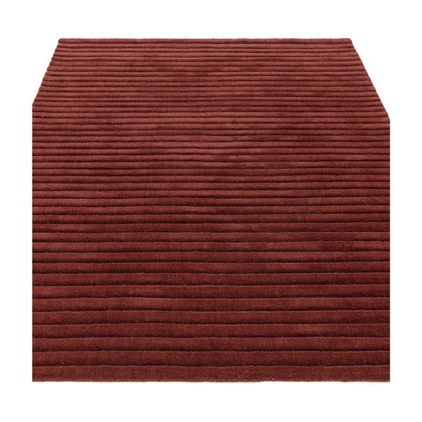 Tappeto burgundy in lana tessuto a mano 120x170 cm – Asiatic Carpets-image-2