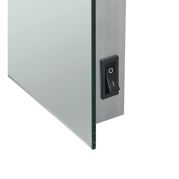 Specchio da parete con illuminazione 50x70 cm Ilona - Mirrors and More-image-3