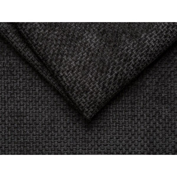 Letto matrimoniale imbottito nero senza testiera 180x200 cm Whale – Micadoni -image-3