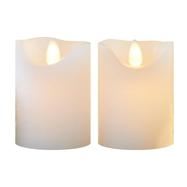 Candele LED in set da 2 (altezza 6,5 cm) Sara Mini - Sirius