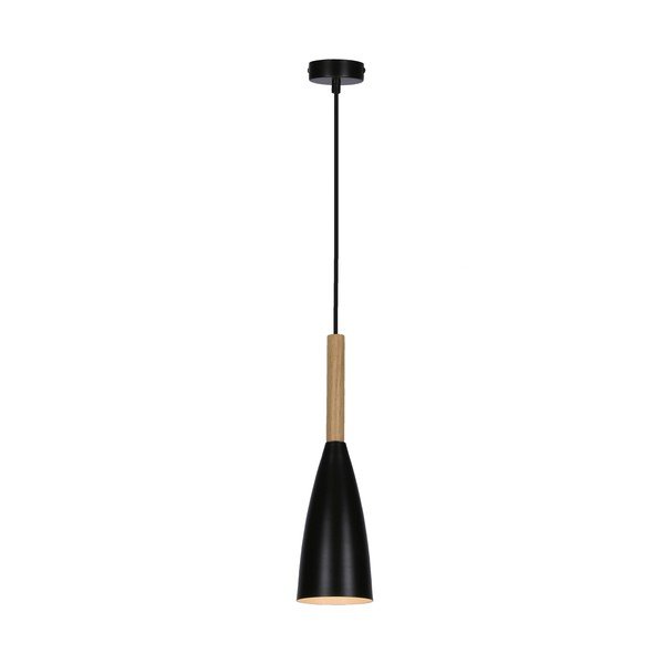 Lampadario con paralume in metallo ø 10 cm Trosa – Candellux Lighting-image-3