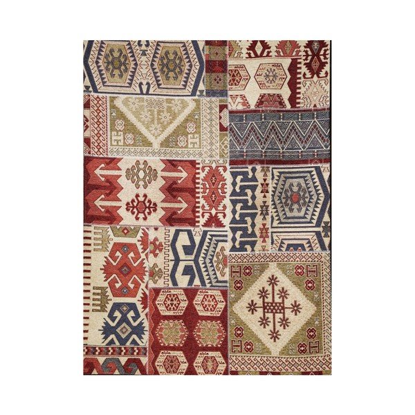Koberec Webtappeti Modern Kilim Peru, 100 x 150 cm