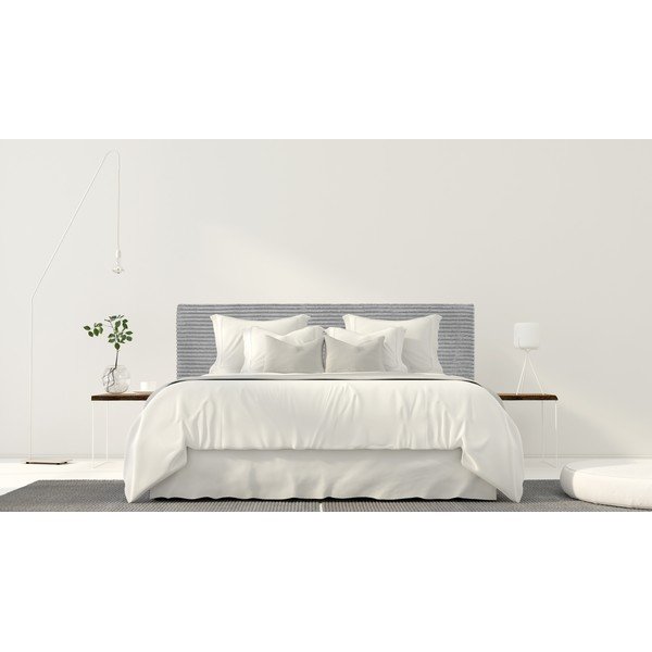 Testata imbottita grigia 165x52 cm Billie - Really Nice Things-image-1