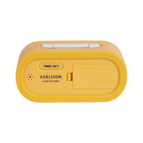 Sveglia gialla gommata Gummy - Karlsson-image-2