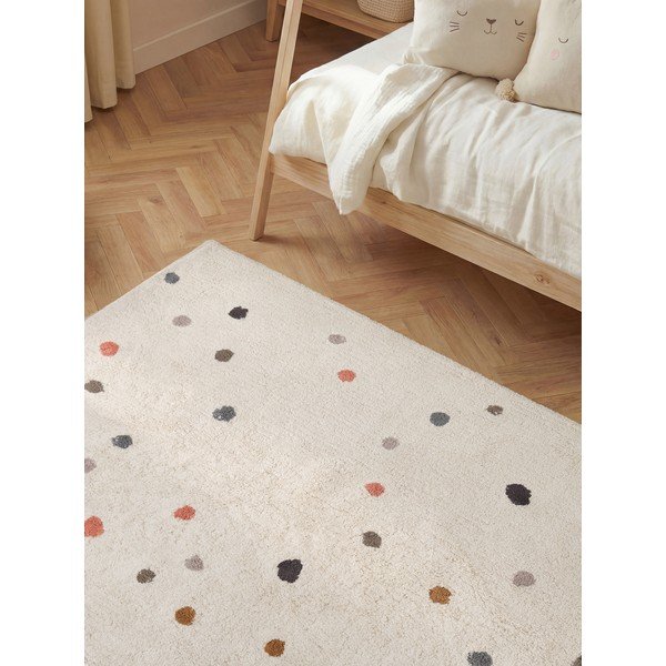 Tappeto per bambini color crema in cotone lavabile/tessuto a mano 140x200 cm Snuggle Pippo – Hanse Home-image-4