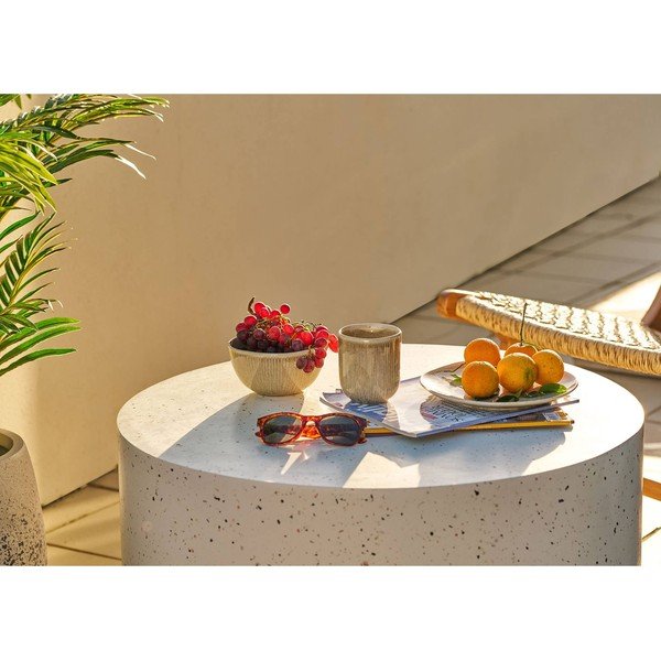 Set di piatti greige in gres 4 pz ø 21 cm Viola – House Nordic-image-3