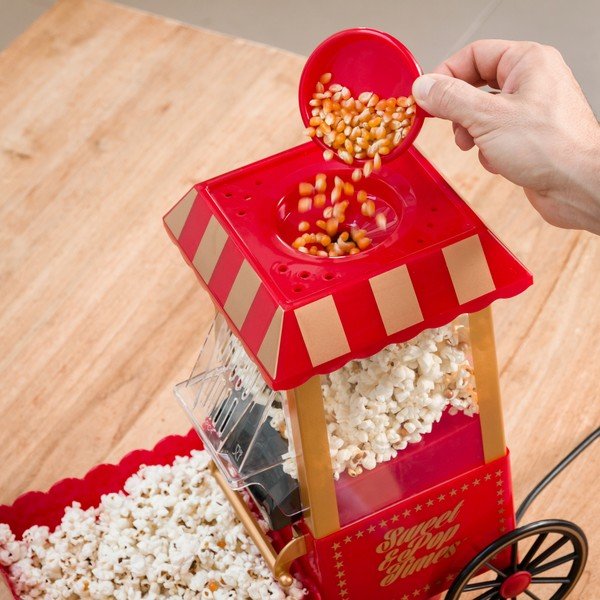 Macchina per popcorn rossa Popcorn Maker - InnovaGoods-image-1
