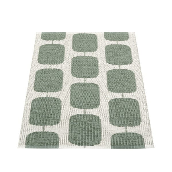 Tappeto da interno/esterno verde/color crema 70x100 cm Sten Army – Pappelina-image-2