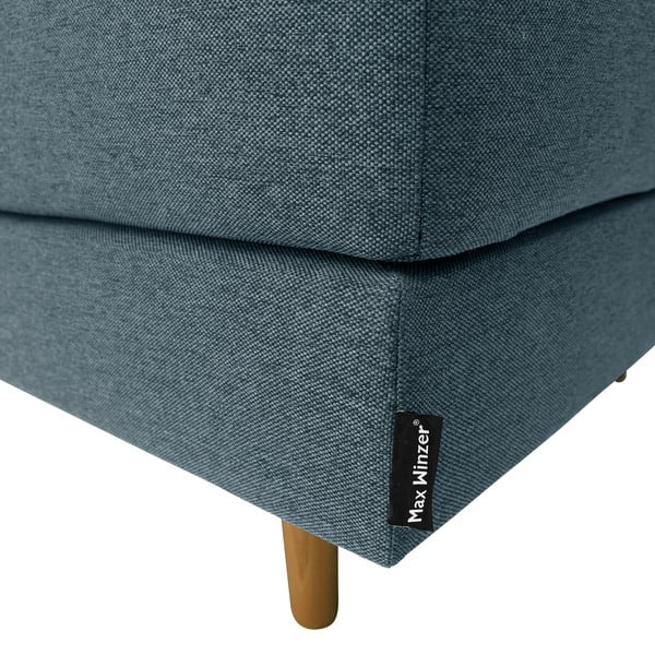 Lettino reclinabile blu, angolo destro Ivo - Max Winzer-image-1