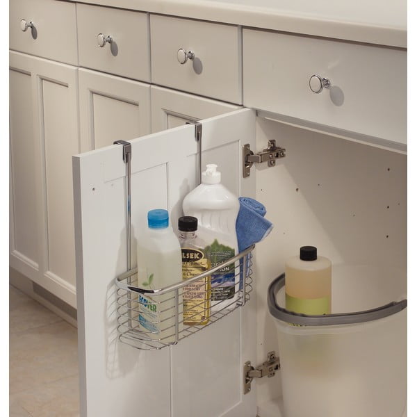 Cestino in metallo per porta da cucina Cestino Axis - iDesign-image-1