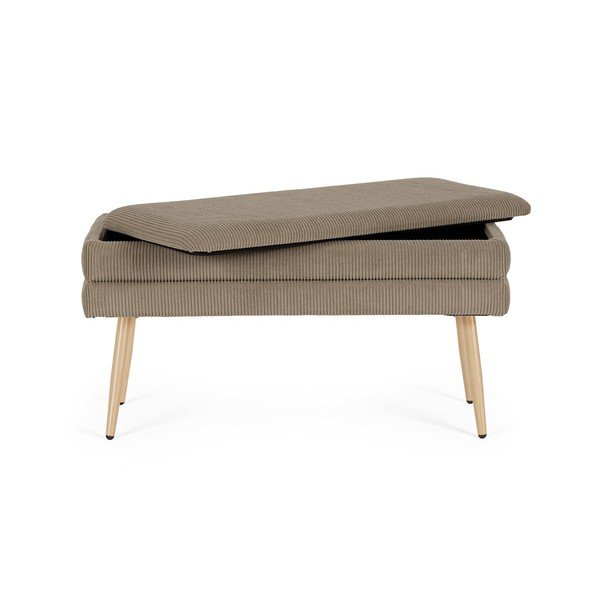 Panchina grigio tortora in imbottito Olga – Bizzotto-image-3