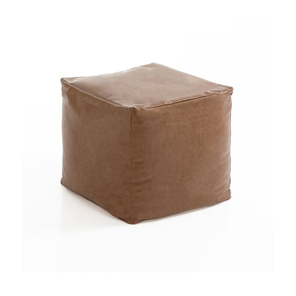 Pouf da divano marrone, altezza 45 cm Soko - Tomasucci