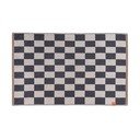 Tappetino per il bagno color antracite/beige in cotone organico per la doccia 50x80 cm Retro – Mette Ditmer Denmark