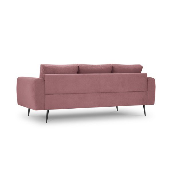 Divano in velluto rosa Octave - Interieurs 86-image-3