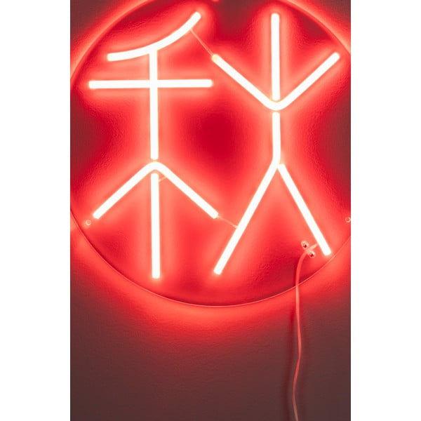 Decorazione con luce al neon a LED rossa Sya - Dutchbone-image-4