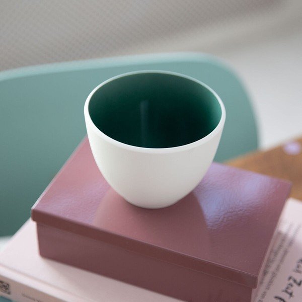 Tazza in porcellana bianca e verde Villeroy & Boch Uni, 450 ml it's my match - Villeroy&Boch-image-3