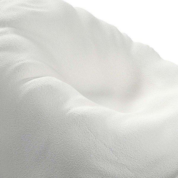 Borsa da salotto bianca Boucle - Yellow Tipi-image-1