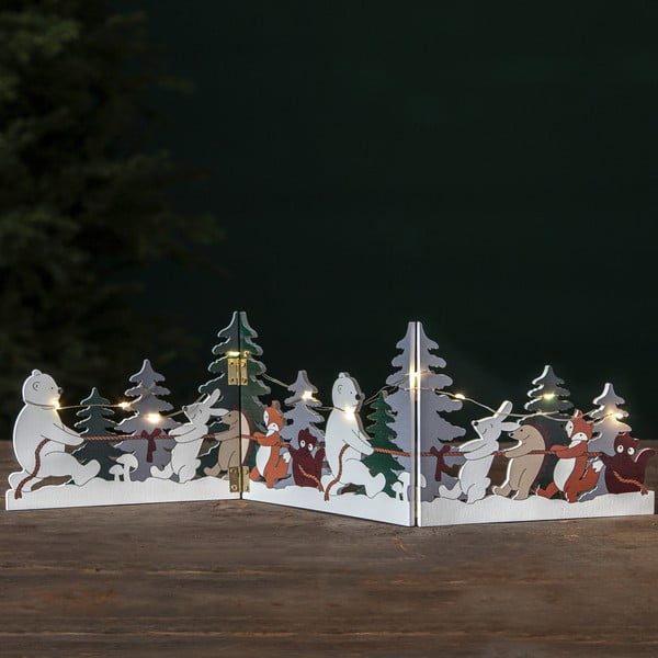 Decorazione luminosa con motivo natalizio Forest Friends - Star Trading-image-1