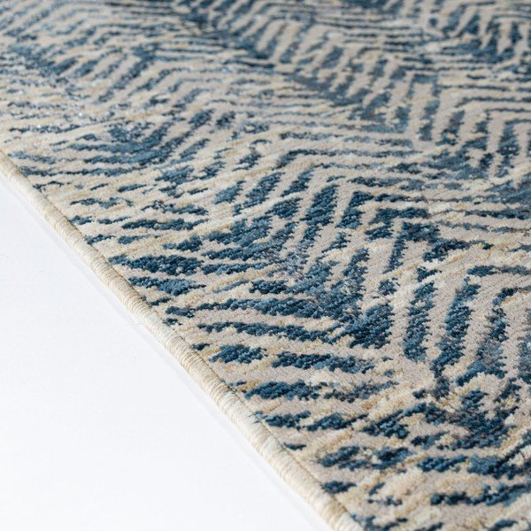 Tappeto blu 200x300 cm Lua Abstract – Flair Rugs-image-4