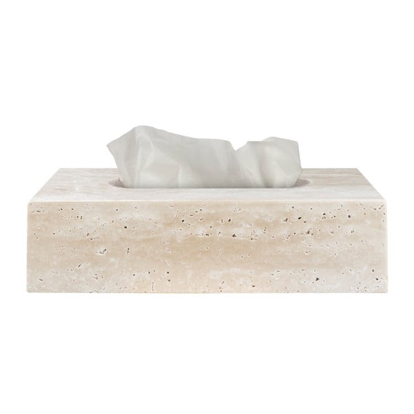 Portafazzoletti in pietra Travertine – Mette Ditmer Denmark