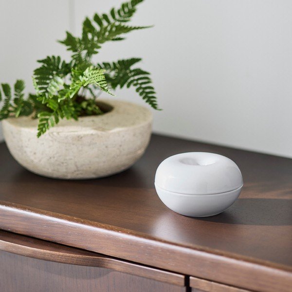 Lampada per aromaterapia in ceramica Tower - YAMAZAKI-image-1