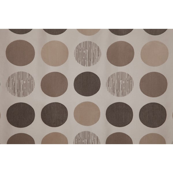 Tenda marrone/beige in jacquard 210x260 cm Cerro – Mendola Fabrics-image-3