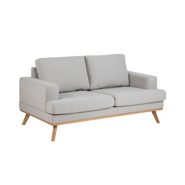 Divano grigio chiaro , 165 cm Norwich - Actona-image-3