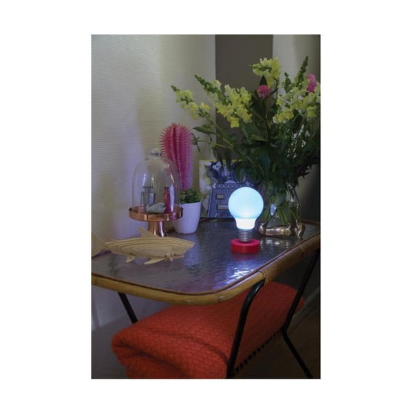 Červená stolní lampa XD Design Collection Push Up-image-2