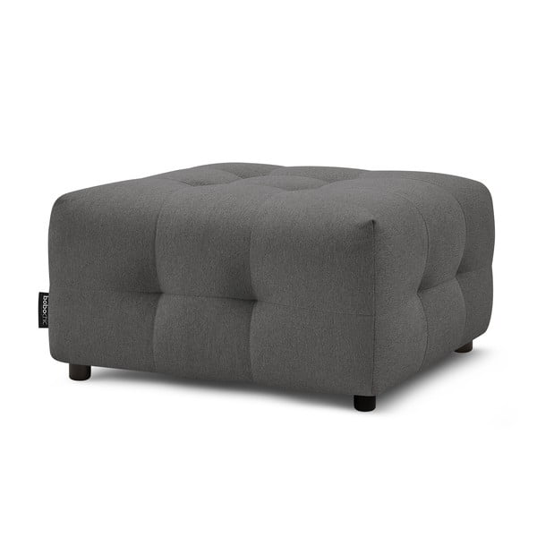 Pouf grigio scuro Kleber - Bobochic Paris-image-3