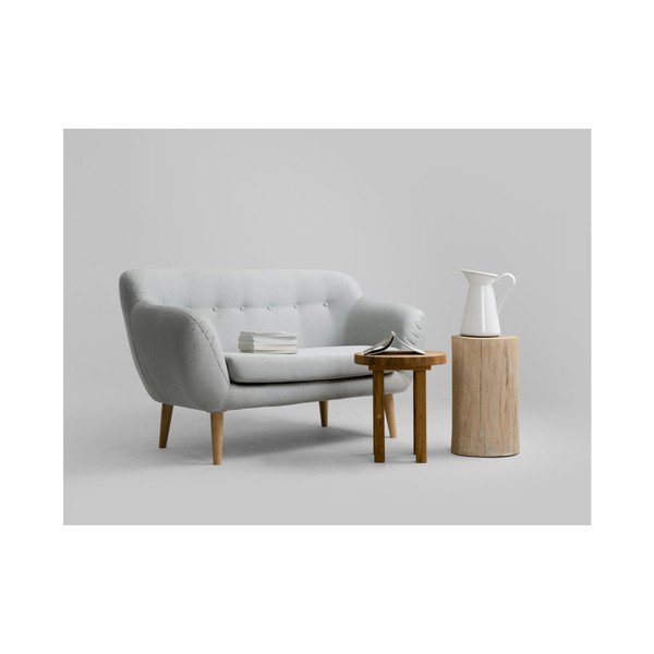 Divano a due posti grigio chiaro su misura Marget - CustomForm-image-4