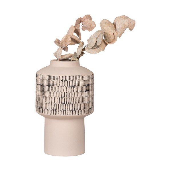 Vaso in ceramica beige - House Nordic-image-1