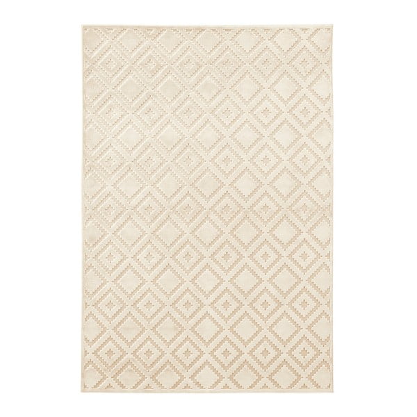 Tappeto in viscosa crema , 120 x 170 cm Iris - Mint Rugs