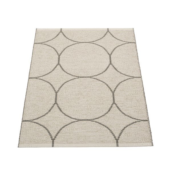 Tappeto da interno/esterno grigio scuro 70x100 cm Boo Charcoal Linen – Pappelina-image-1