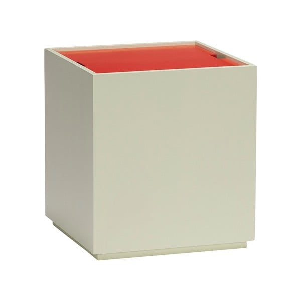 Cassapanca in frassino rosso e verde chiaro 40x45 cm Vault - Hübsch-image-2