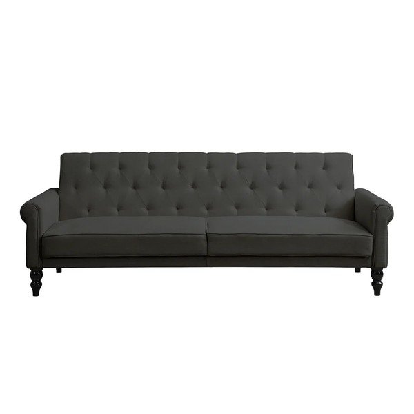 Divano color antracite reclinabile/allungabile 222 cm Tyne – Støraa